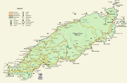 Map of Tabago